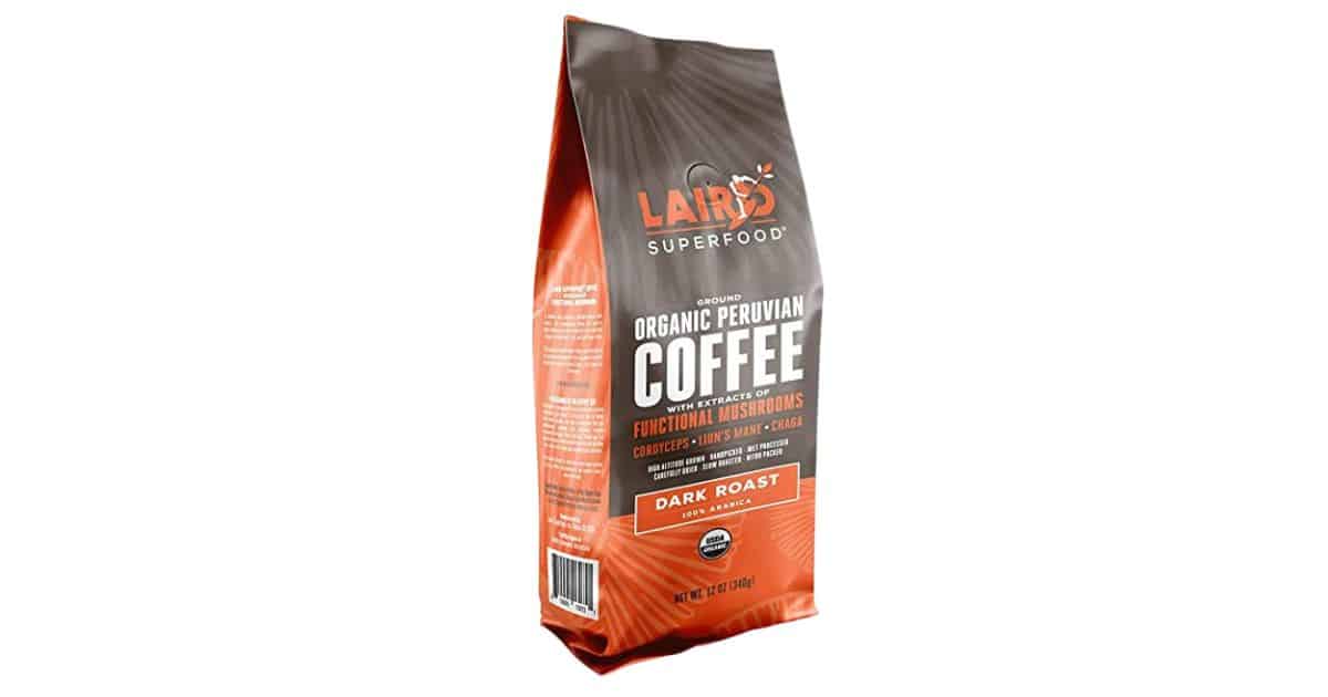 Bag of Laird Superfood Functional Mushroom Coffee
