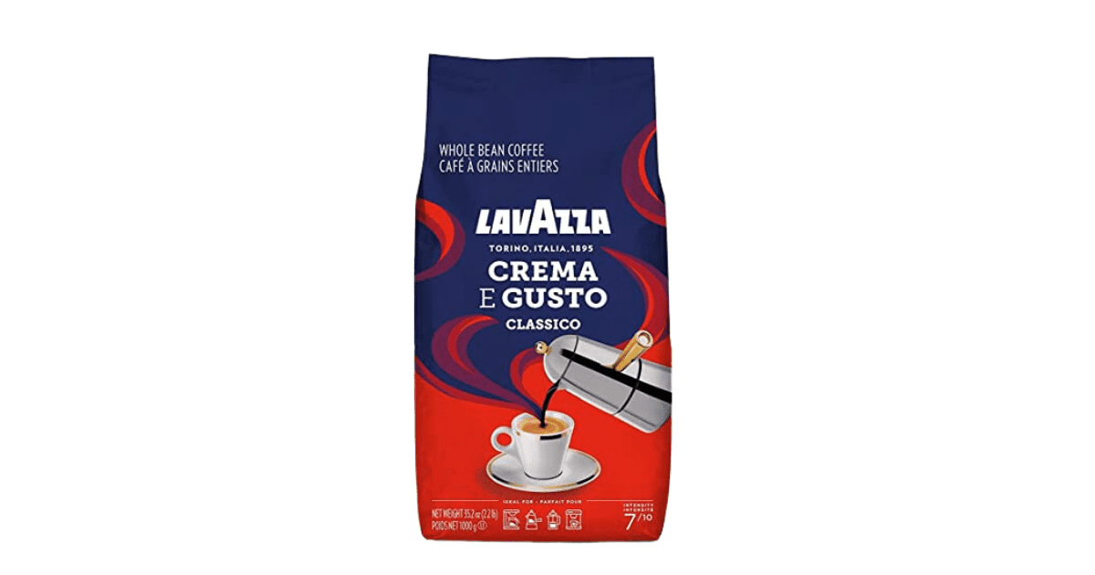 Bag of Lavazza Crema e. Gusto Ground Coffee