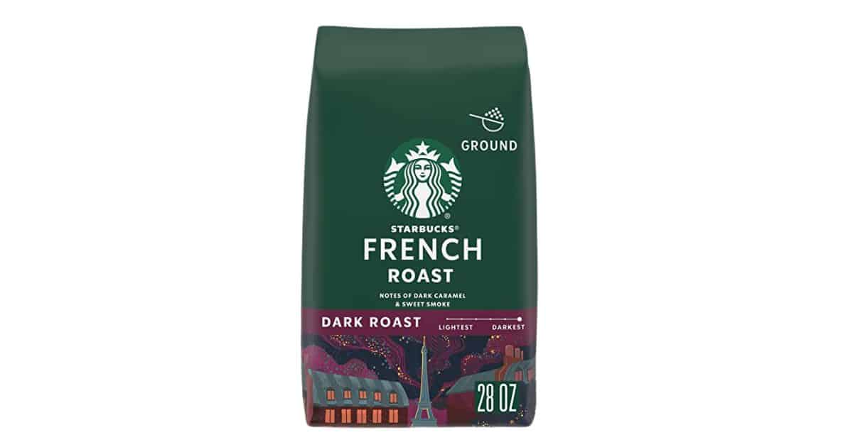 Bag of Starbucks French Roast Coffee