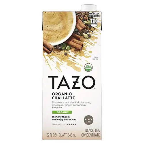 Tazo Tea Organic Chai Concentrate, 32 oz
