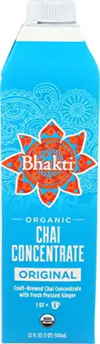 Bhakti Chai, Original Fresh Chai, Concentrate, 32 oz