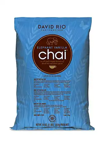 David Rio Elephant Vanilla Chai, 64 Ounce (Pack of 1)