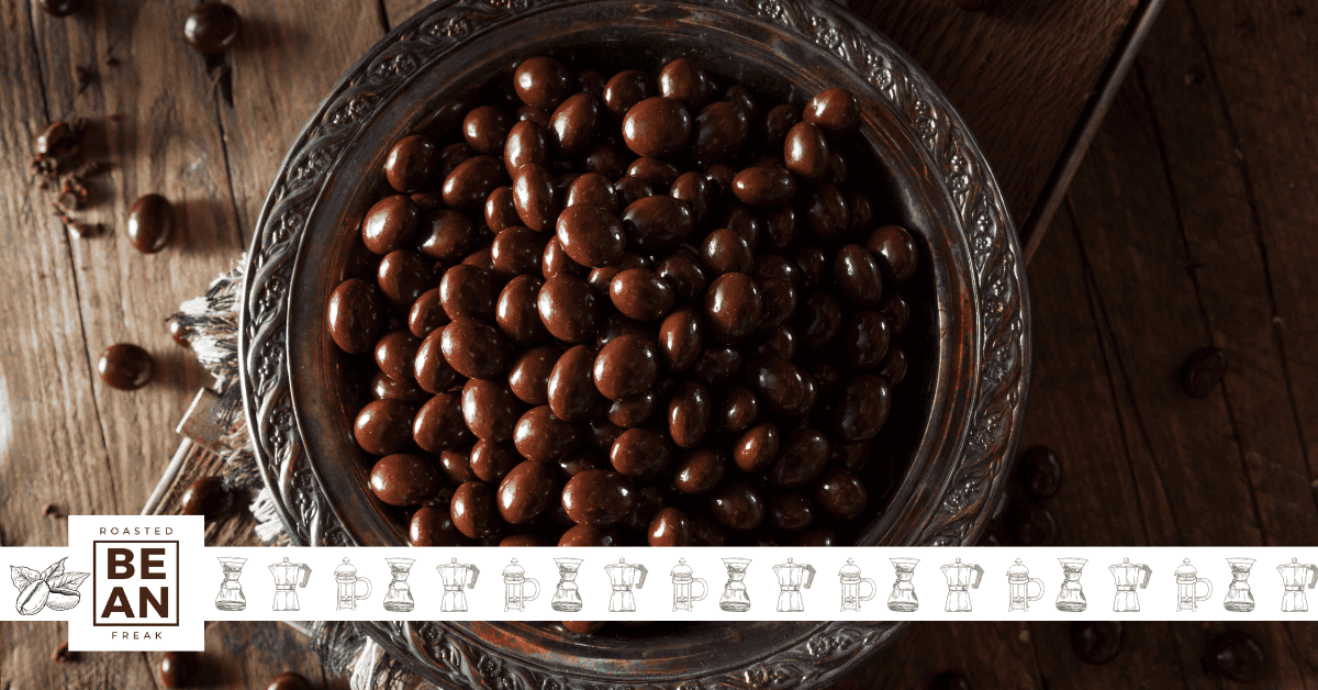 Chocolate Covered Espresso Beans. how much caffeine is in one chocolate covered espresso bean
